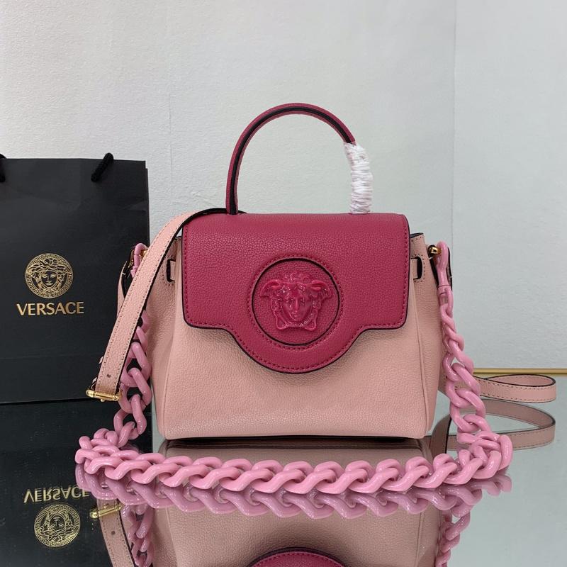 Versace Chain Handbags DBF1040 Pink Mix Rose